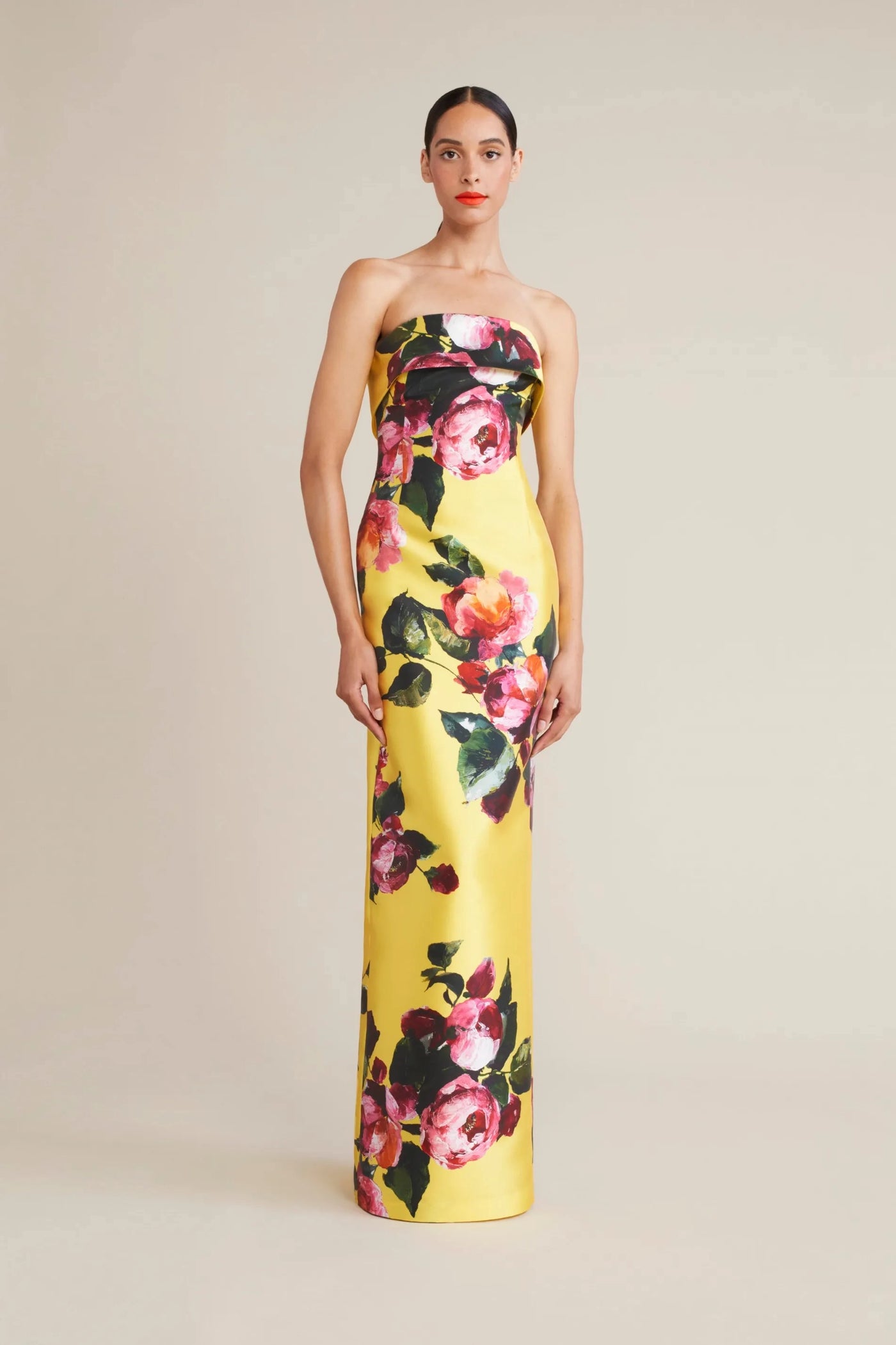 Audrey Brooks Strapless Gown