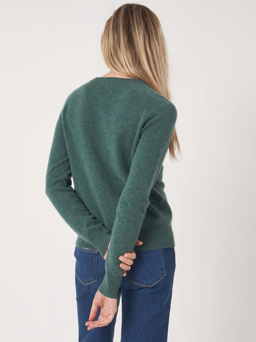 Repeat Crewneck Cashmere