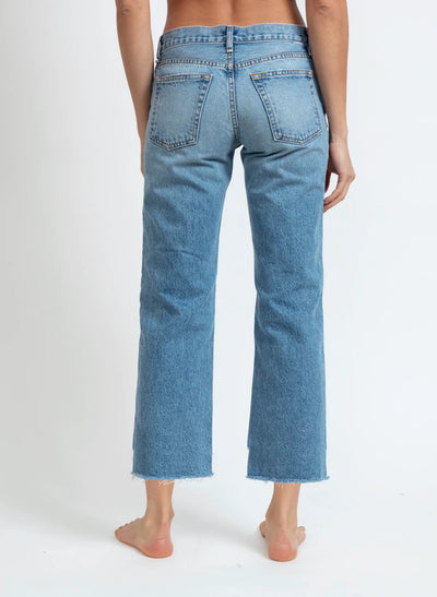 Askk NY Low Rise Straight Jeans