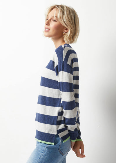 Zaket & Plover Essential Stripe Crew