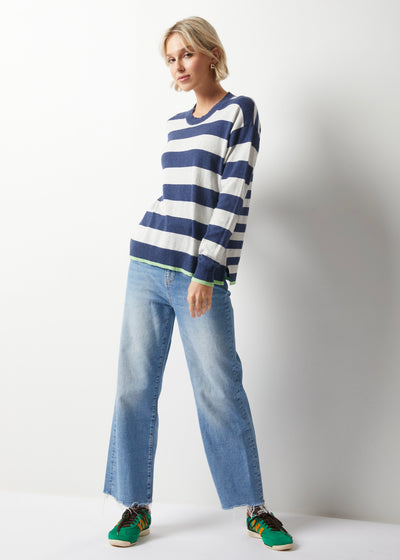 Zaket & Plover Essential Stripe Crew