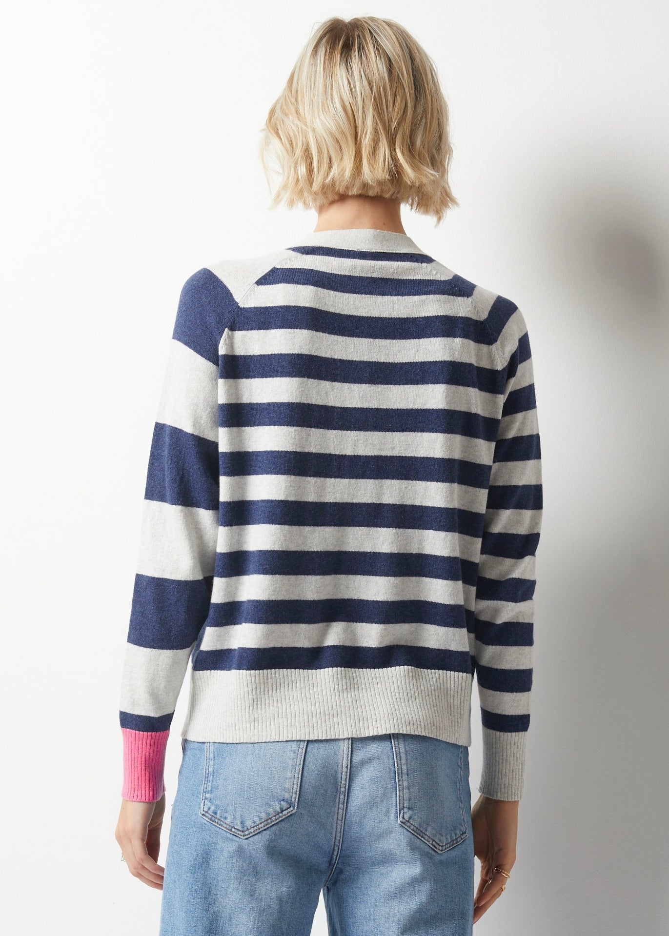 Zaket & Plover Essential Stripe Cardi