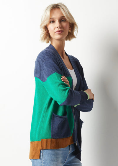 Zaket & Plover Cascade Zip Cardi