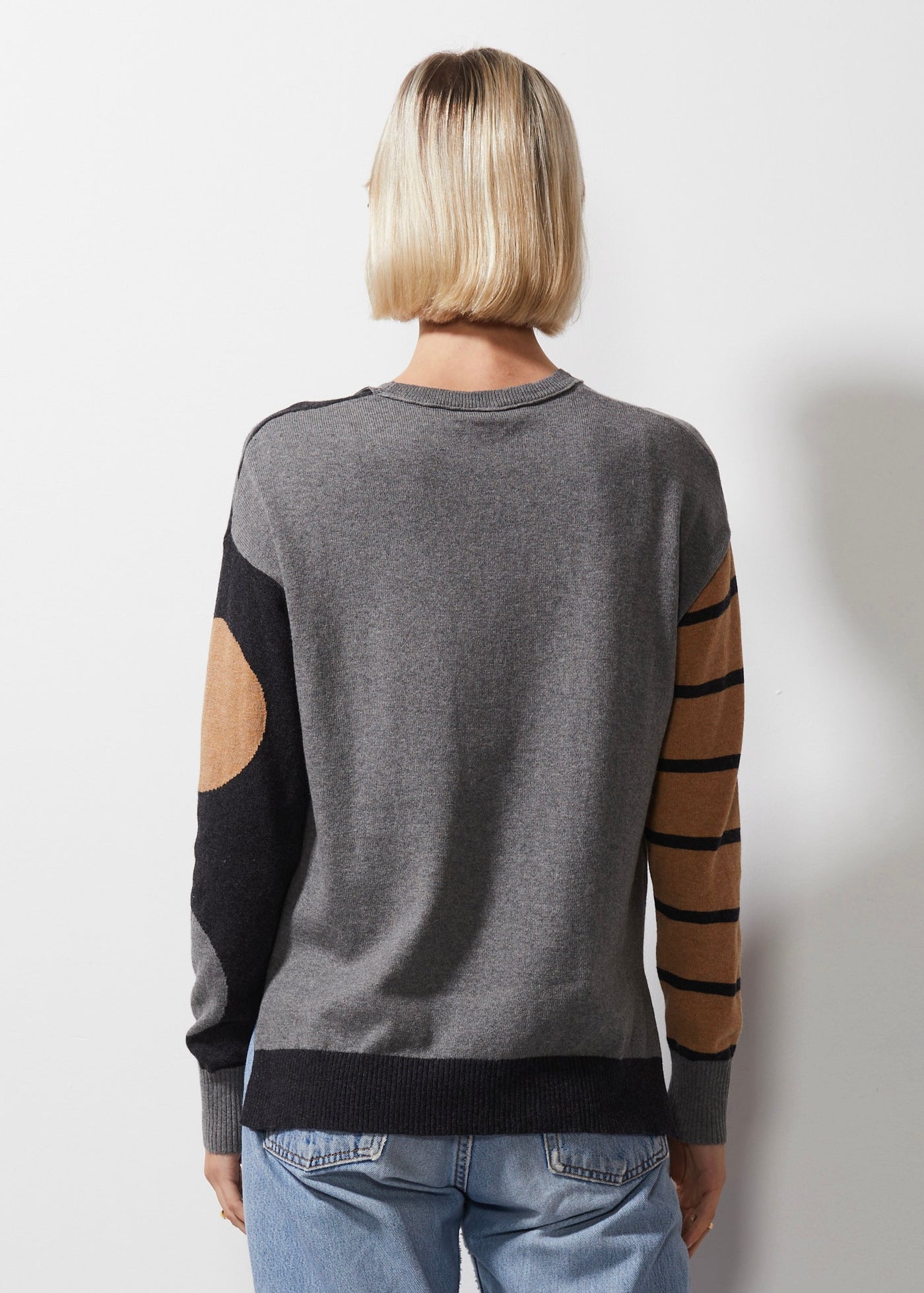 Zaket & Plover Spot on Stripes Sweater