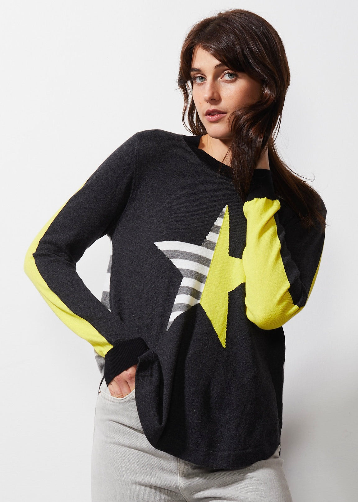 Zaket & Plover Stripey Stardom Sweater