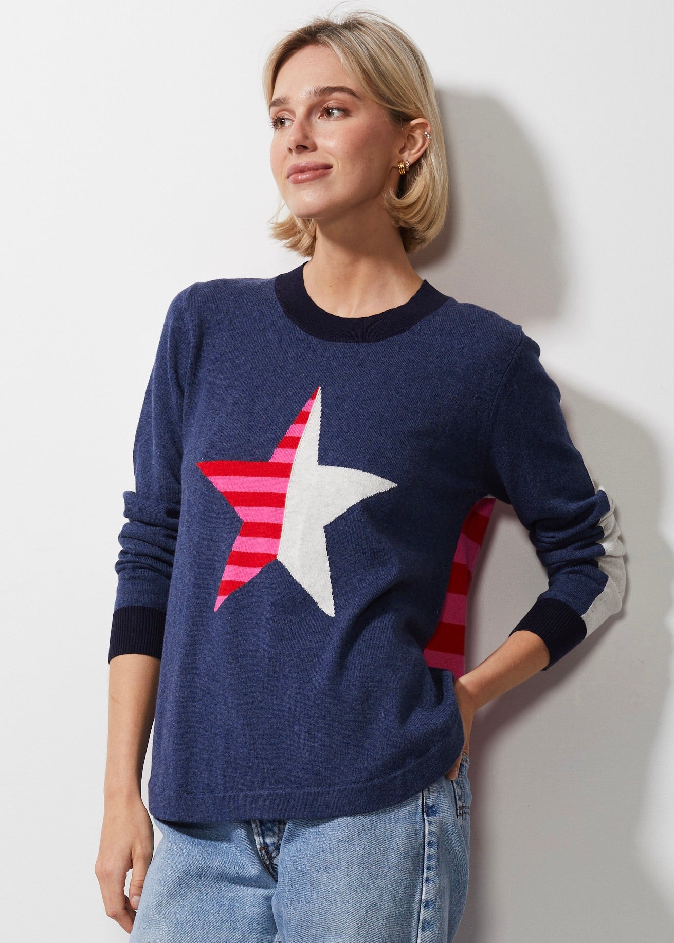 Zaket & Plover Stripey Stardom Sweater