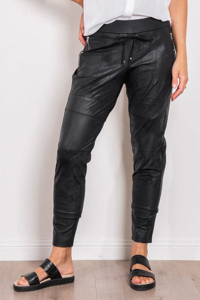 RR Candy Leather Jersey Pant