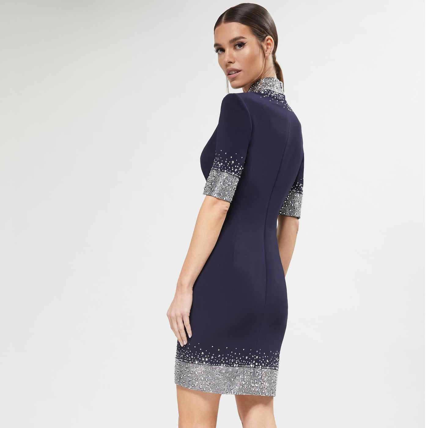 Lucian Matis Crystal Border Dress