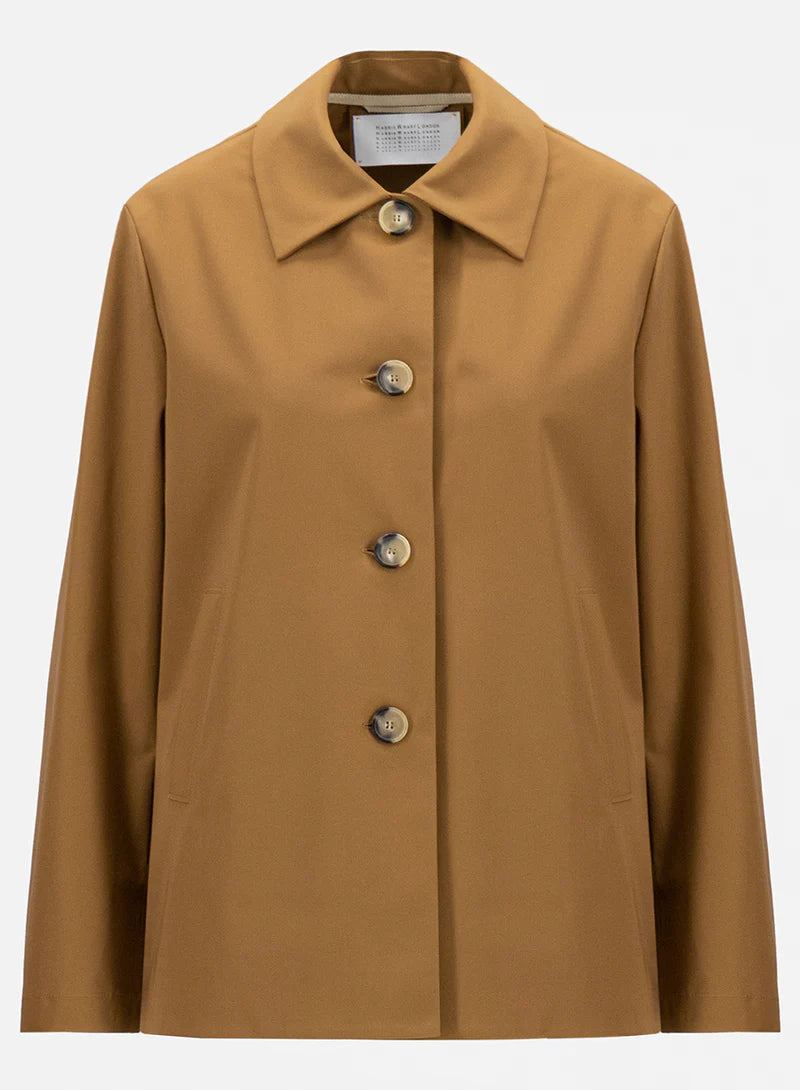 Harris Wharf Short Loden Shirt