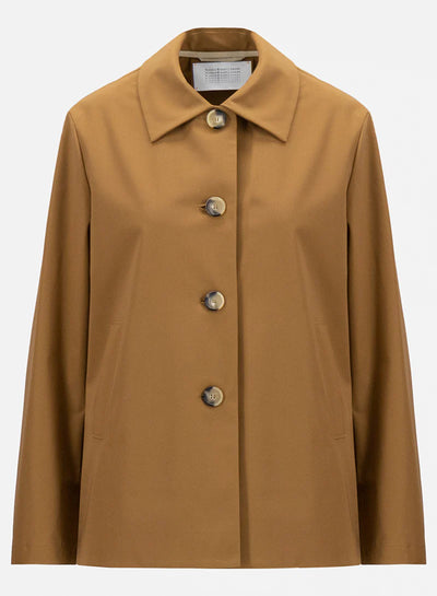 Harris Wharf Short Loden Shirt