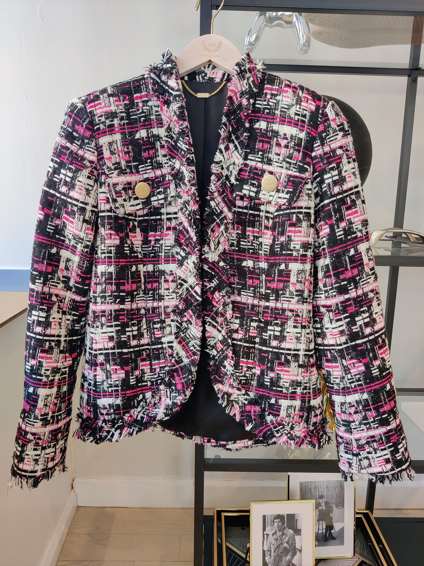 Winston Fringe Tweed Jacket