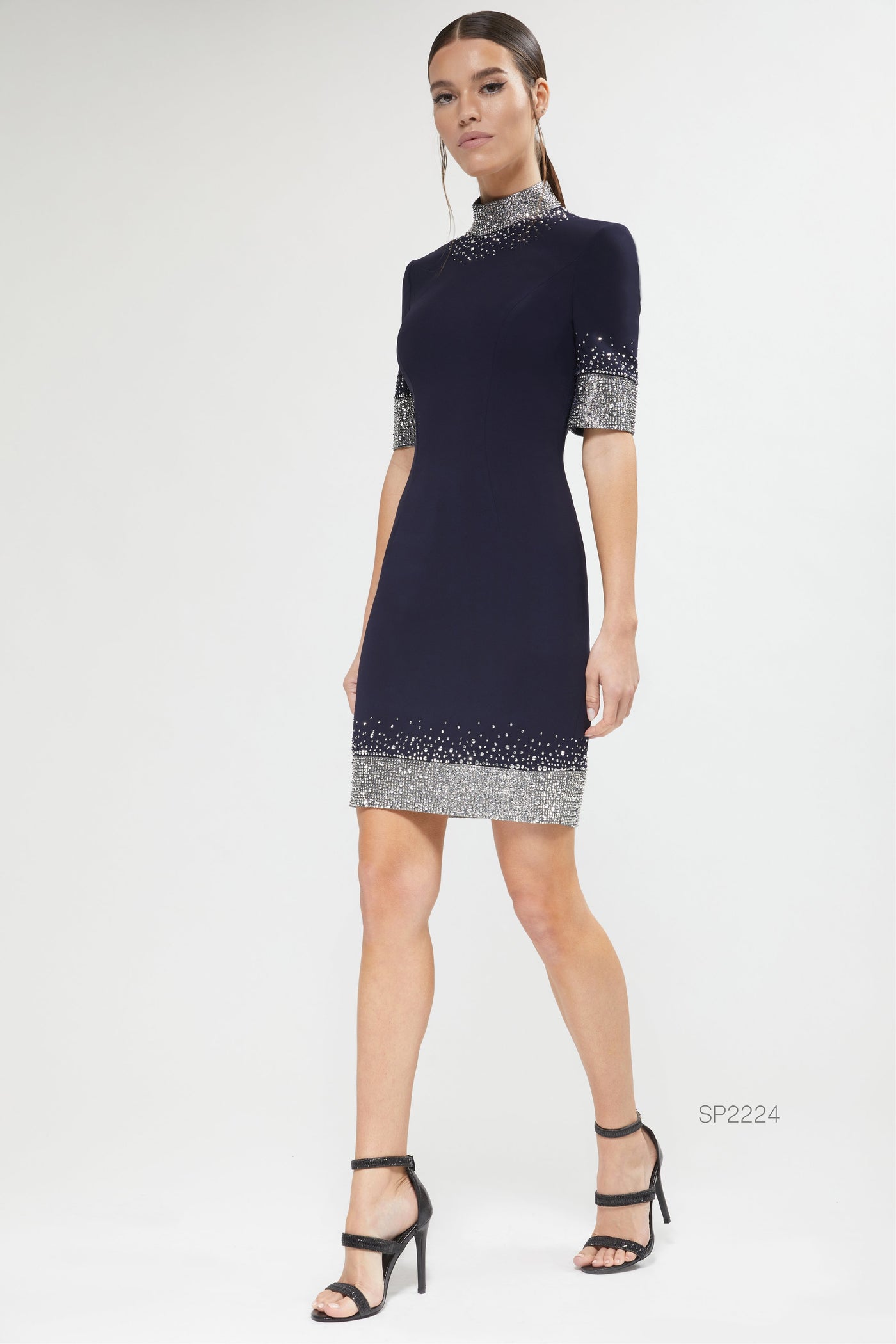 Lucian Matis Crystal Border Dress